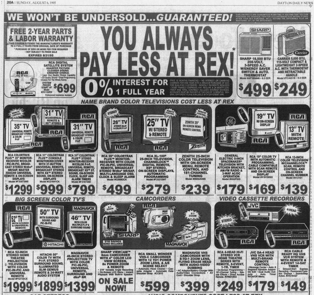 PHOTOS: Vintage Advertising from the Dayton Daily News archives