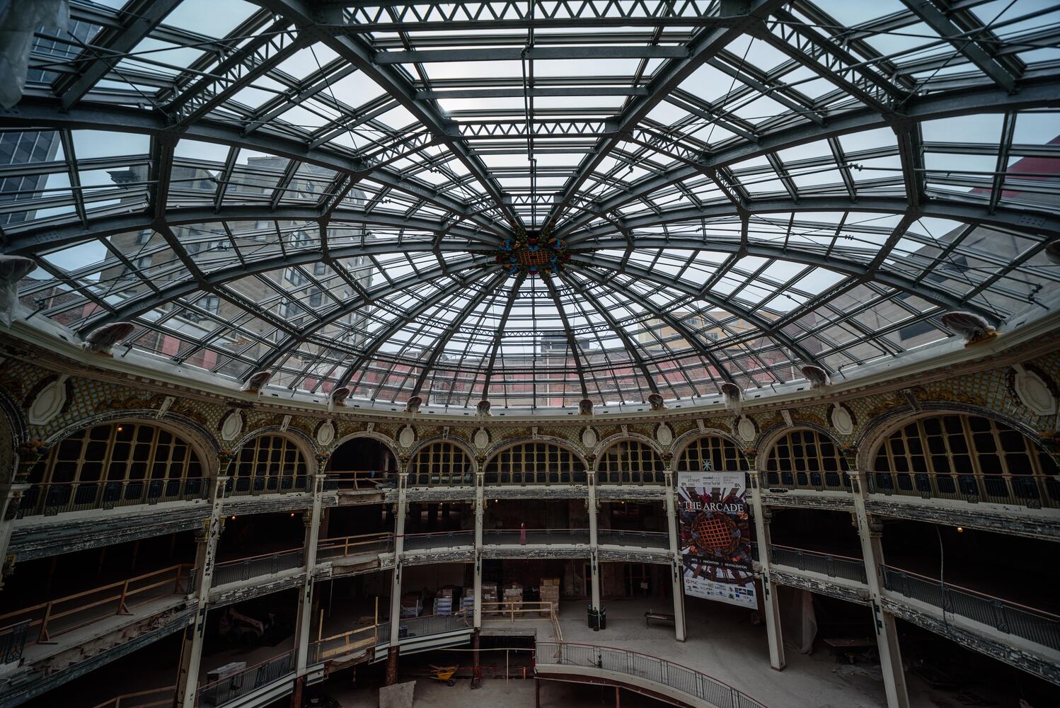 PHOTOS: Take a look at the latest construction progress of the Dayton Arcade