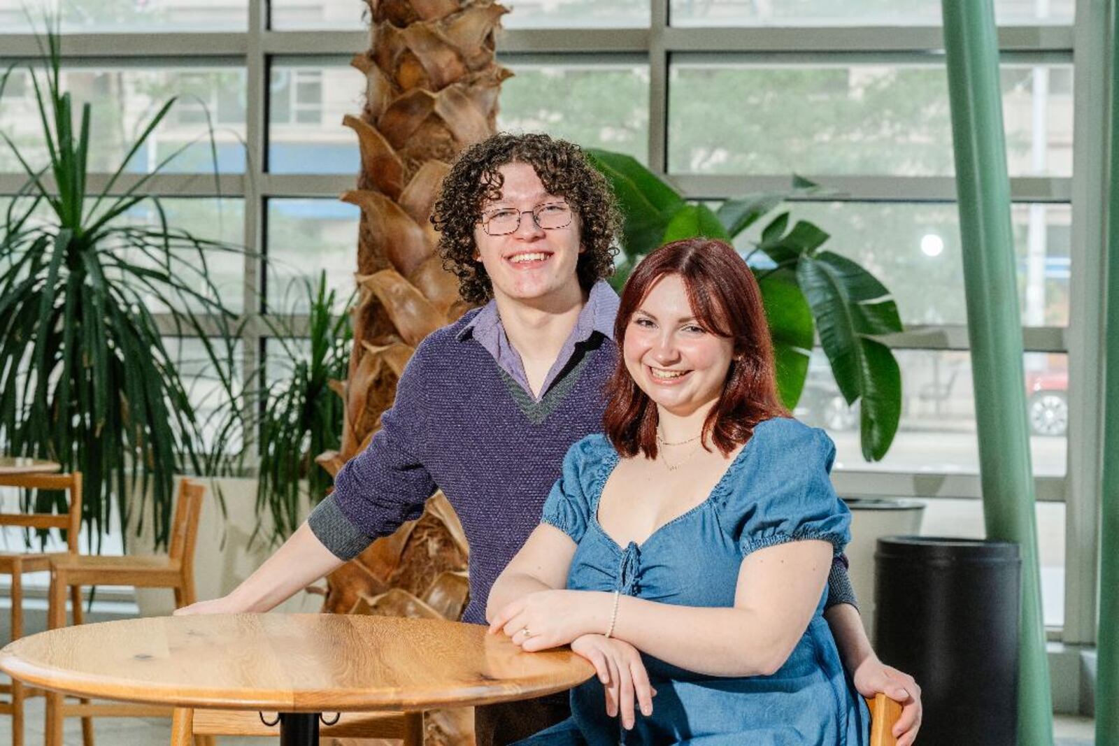 Connor Egloff and Sydney Korpusik represented Dayton at the 15th annual Jimmy Awards June 24 in New York City. CONTRIBUTED