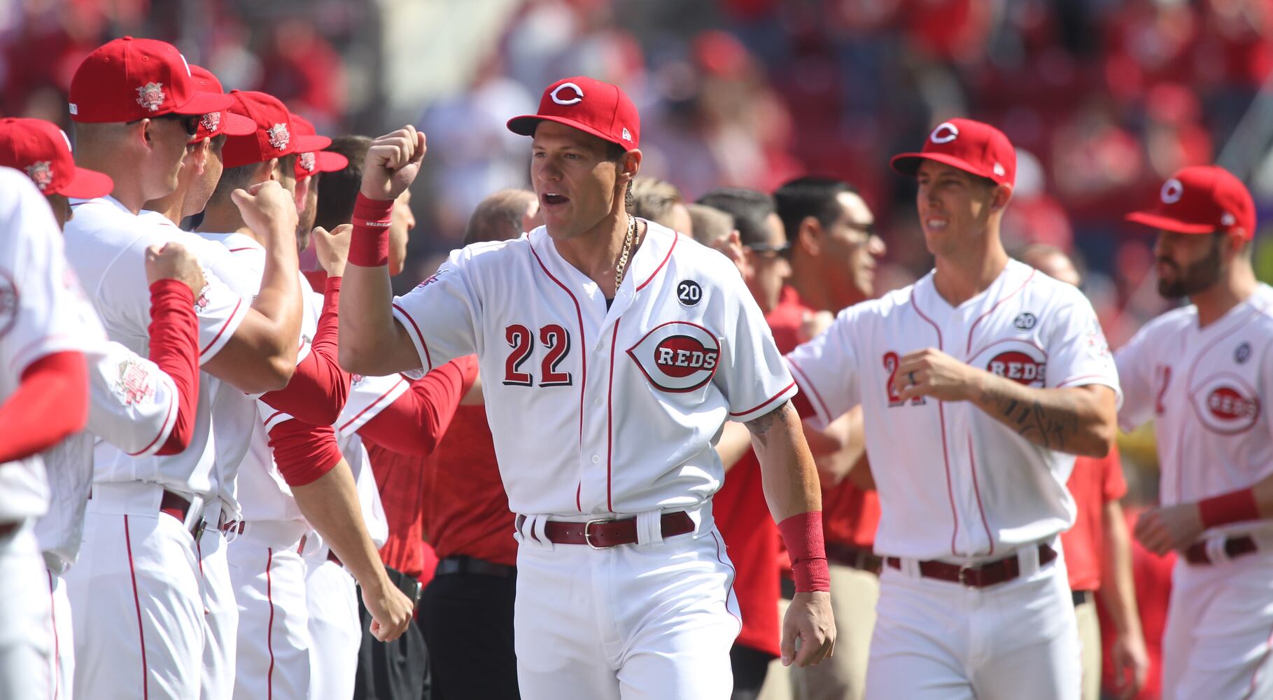 Cincinnati Reds Opening Day: Photos from pregame ceremonies