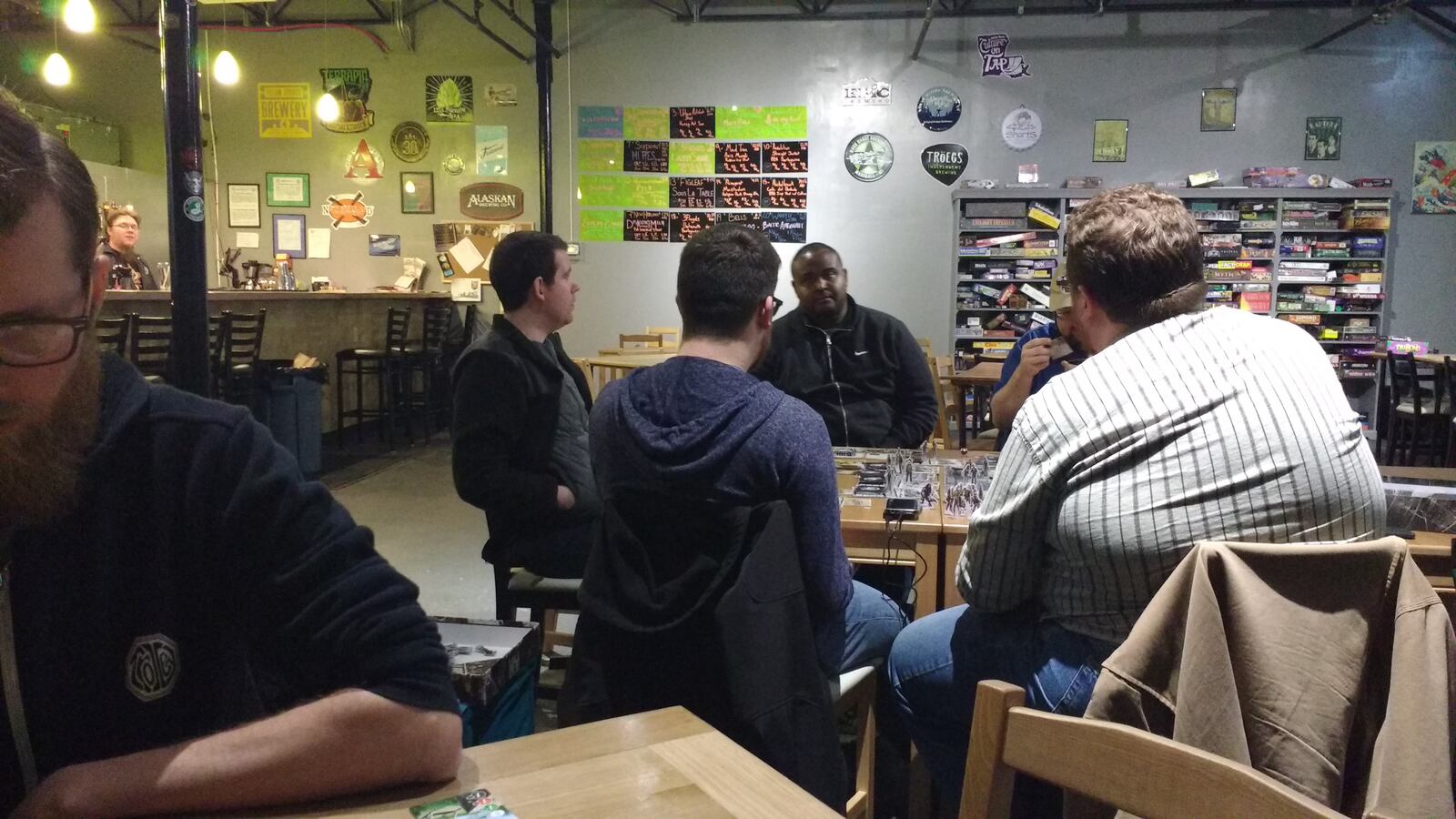 This Friday at D20 bar in Kettering, you will finally be able to test your wizardly might against the great monster enemies of the classic role-playing game Dungeons and Dragons. Rhinegeist and Dragons is an event where newbs and experts alike can thrash dice in a quest for all time. Photo by Josher Lumpkin