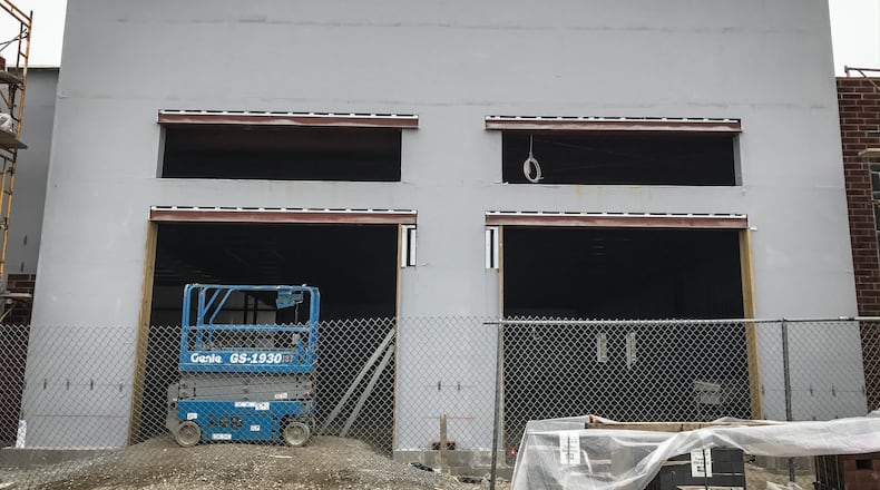 Construction on the Warped Wing Brewing Company Barrel Room & Smokery has been delayed due to the coronavirus outbreak.