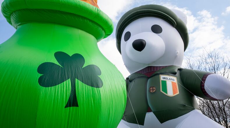 Dublin, Ohio's annual St. Patrick's Day parade will march through historic downtown on Saturday, March 11. CONTRIBUTED.