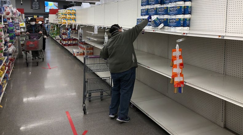 FILE PHOTO: Toilet paper maker Georgia-Pacific said it is working to meet increased demand.