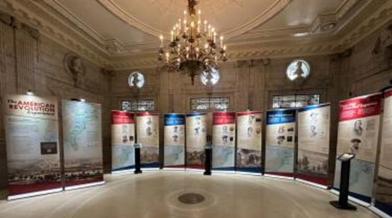 The American Revolution Experience traveling exhibit will open Tuesday, Jan. 16 and run through Feb. 16 at the Harmon Museum in Lebanon. CONTRIBUTED