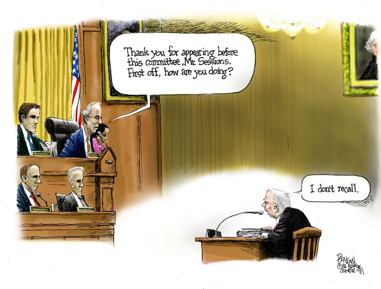 Week in cartoons: Roy Moore, Jeff Sessions and more