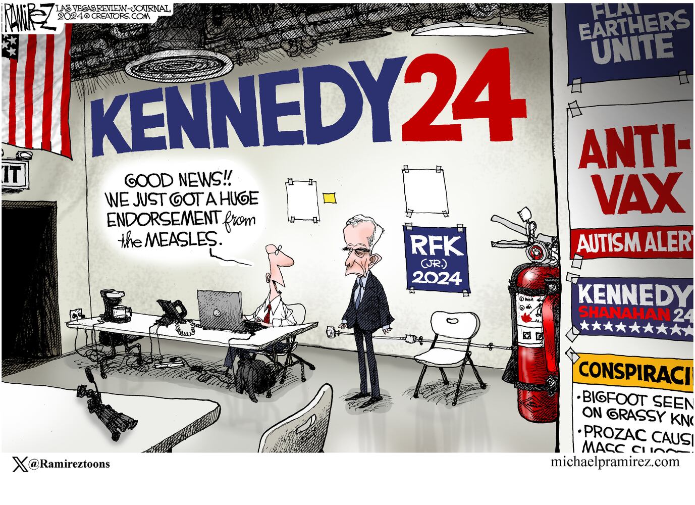 CARTOONS: Michael Ramirez, April 4, 2024
