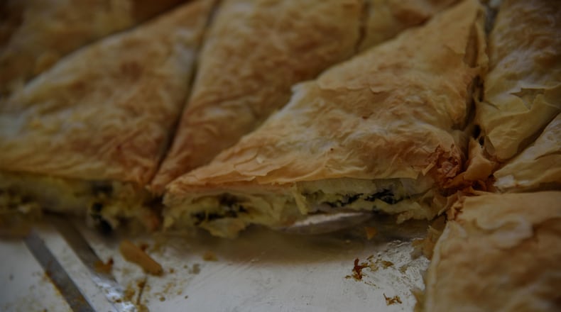 Greek Fest Express, a drive-thru version of the Dayton Greek Festival, will be held Friday, Sep. 10 through Sunday, Sep. 12 at Annunciation Greek Orthodox Church in Dayton. Online ordering for the event will be available on Monday, Aug. 16. TOM GILLIAM / CONTRIBUTING PHOTOGRAPHER