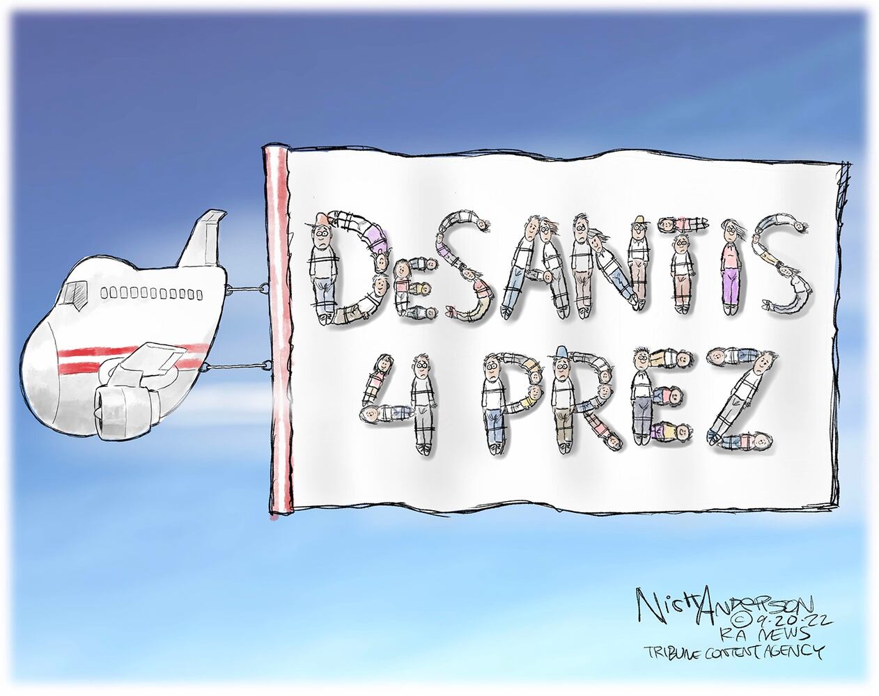 WEEK IN CARTOONS: Ron DeSantis, migrants, inflation and more