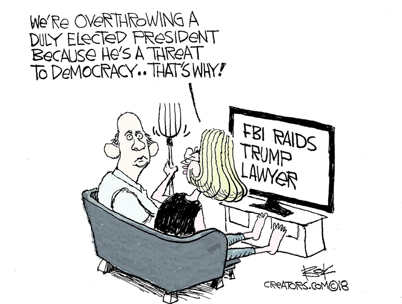 Week in cartoons: Robert Mueller, Syria and more