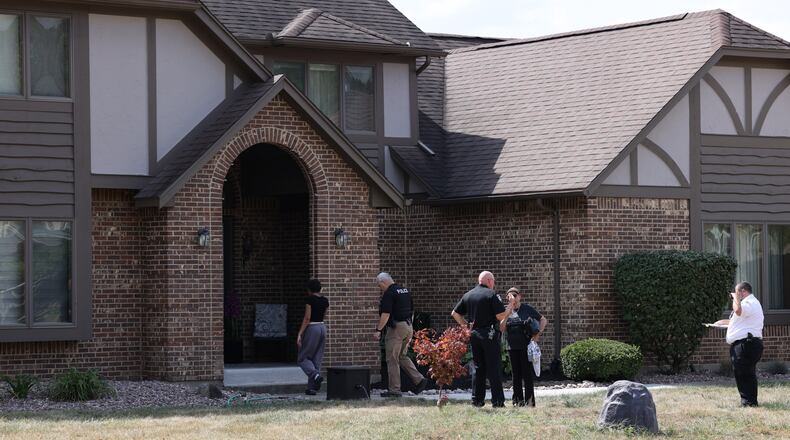 SWAT crews responded to a domestic issues reported in the 6700 block of Stillmead Drive in Butler Twp. Tuesday morning on Sept. 16, 2025. BRYANT BILLING / STAFF