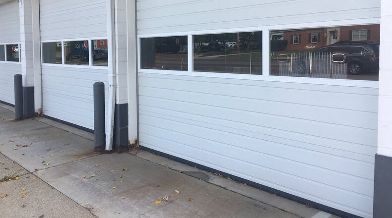 Kettering’s retired Firehouse 32 was leased to Kettering City Schools as part of their firefighter training program. TREMAYNE HOGUE/STAFF