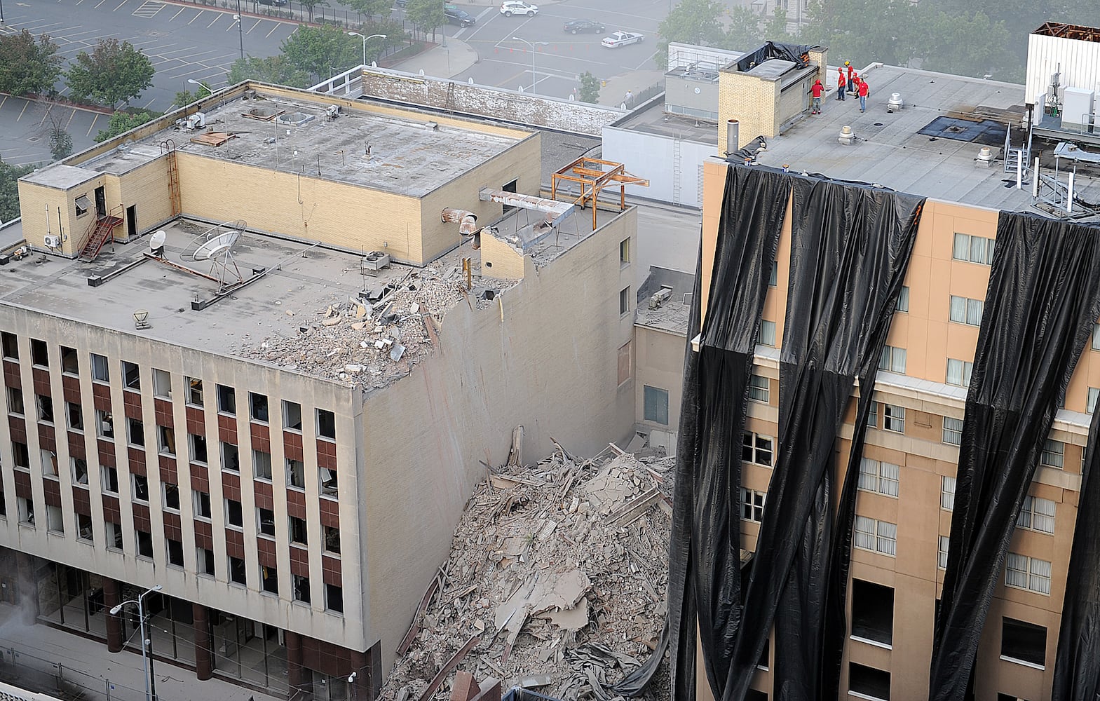 Schwind building implosion completed downtown