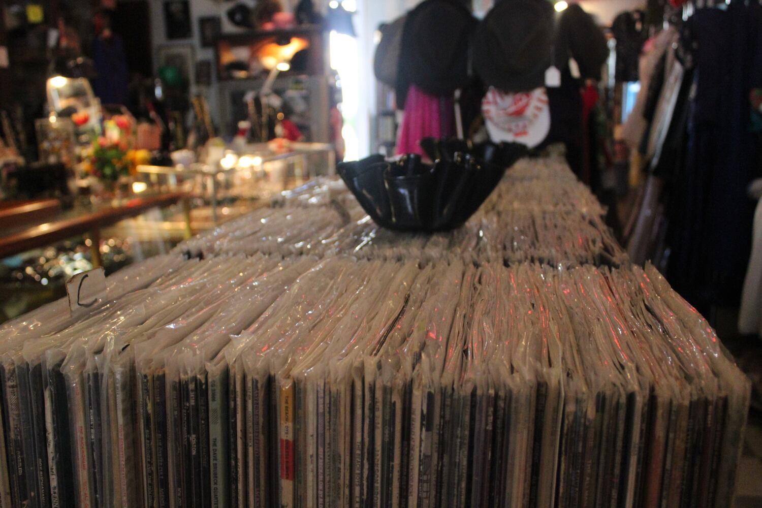 Photo: Record Store Day hits Omeg Music, Recreate and Feathers in the Oregon District