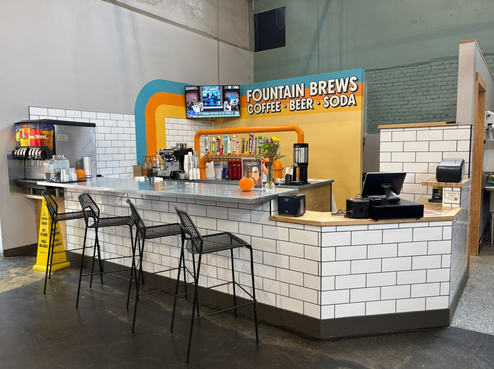 Fountain Brews inside Myers Market in Springfield. Brooke Spurlock/Staff