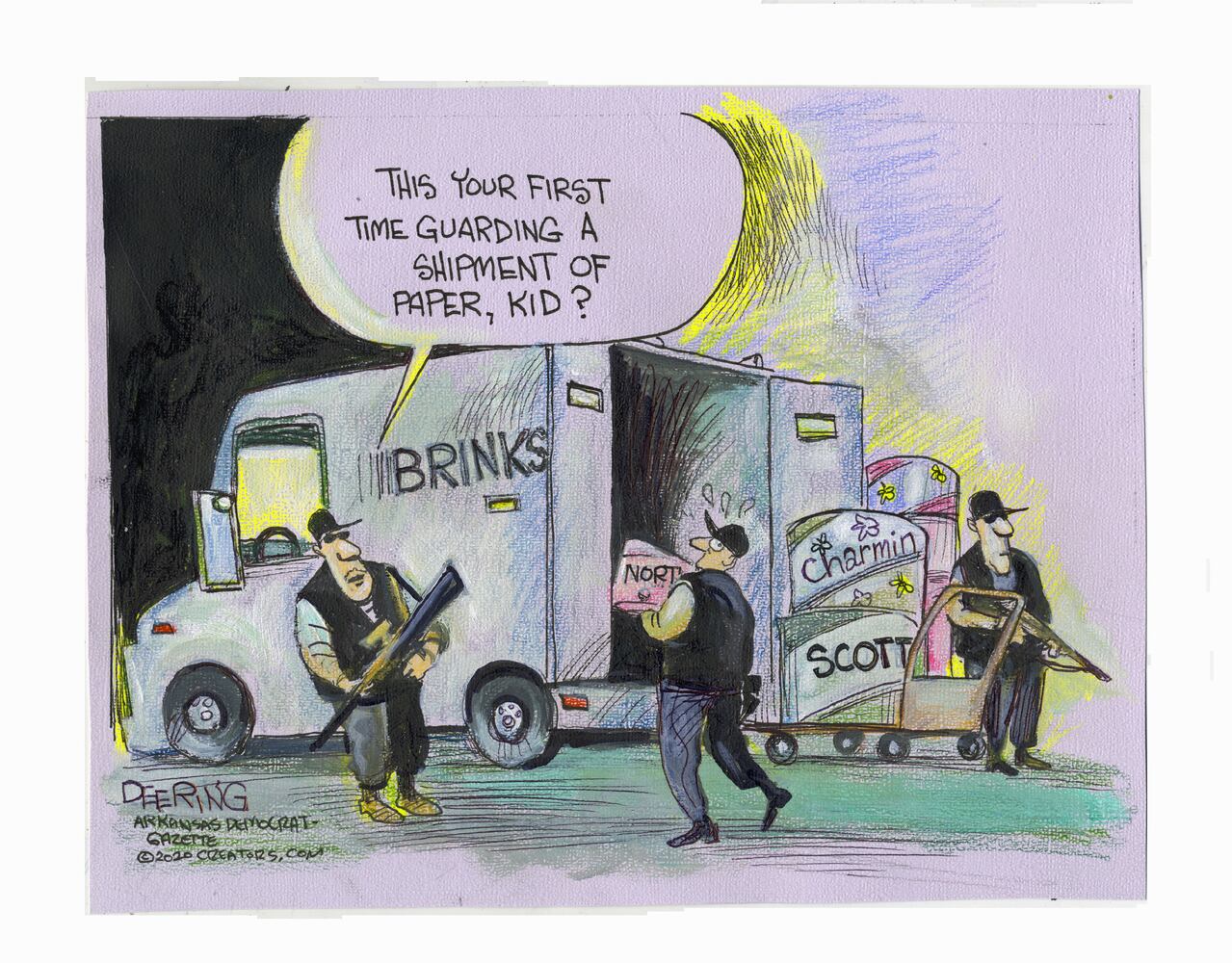 Week in cartoons: Stimulus checks, staying home and more