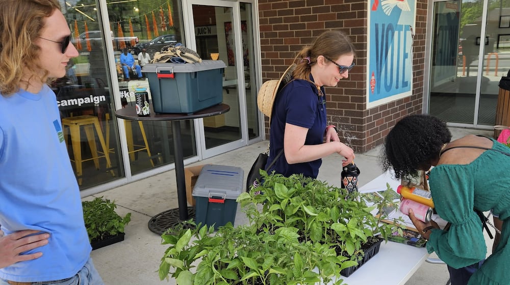 Five Rivers MetroParks participates in the Garden to Go distribution at Gem City Market. CONTRIBUTED
