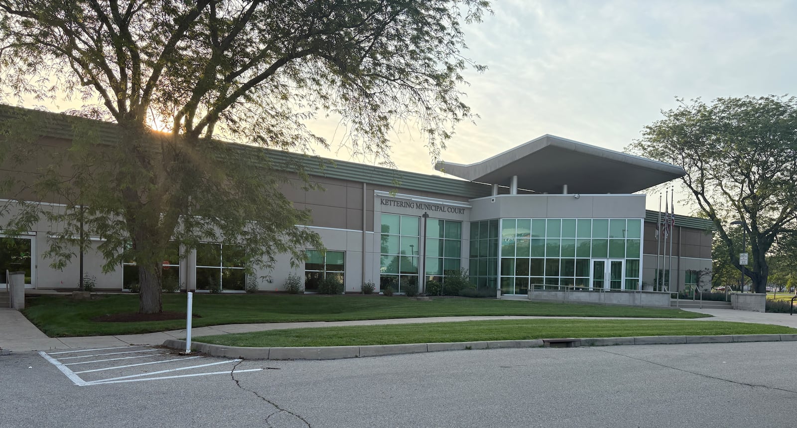 The city of Kettering is making improvements to Building 46, which the city owns, in the Kettering Business Park so it can have multiple tenants. Kettering Municipal Court has been in that space since 2003.  JEN BALDUF/STAFF