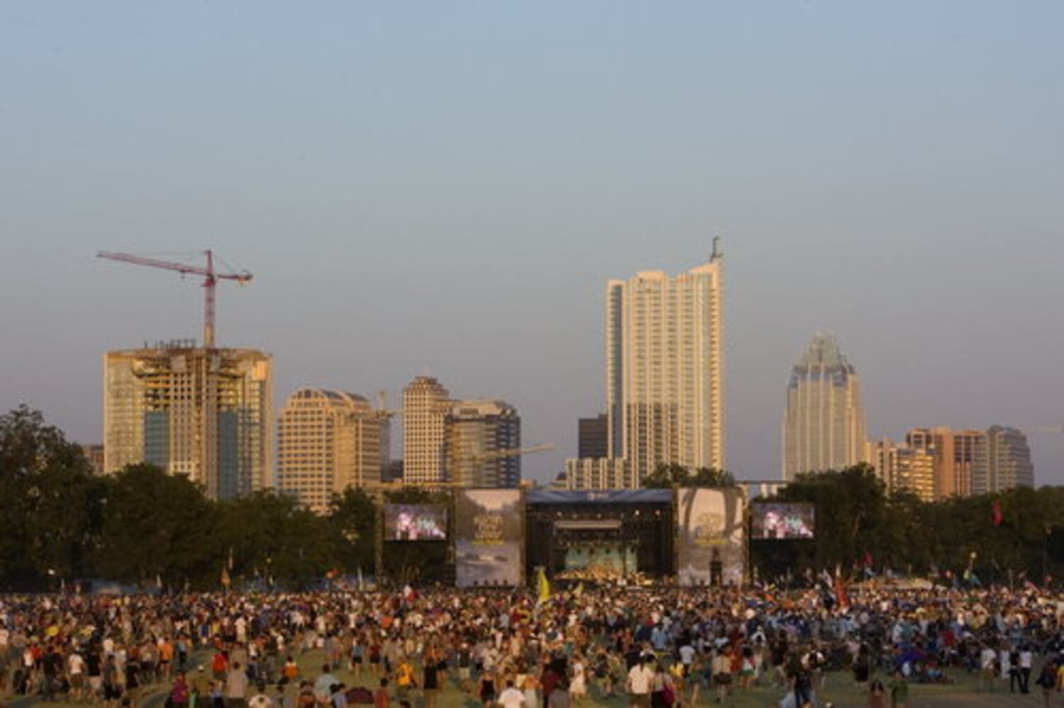 Austin's changing skyline during ACL