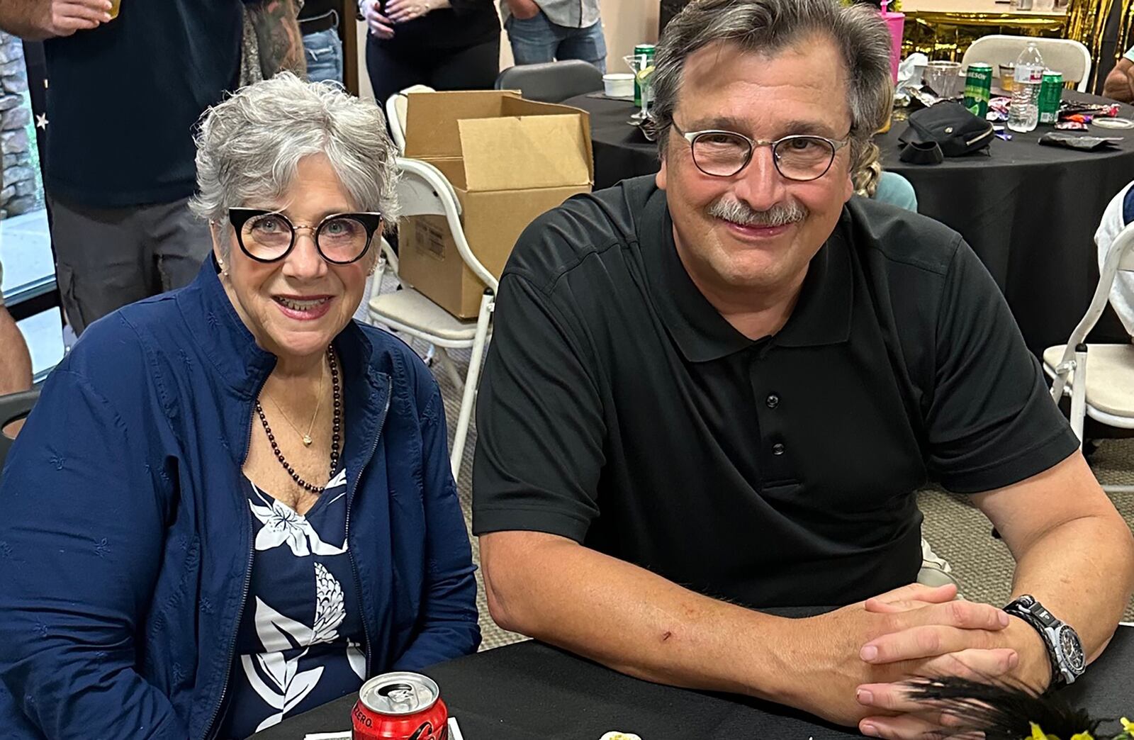 Watson (L) with husband Ralph Watson taken this year. The day after they were married in 1986, Watson began her teaching career with Dayton Public Schools as an art teacher.