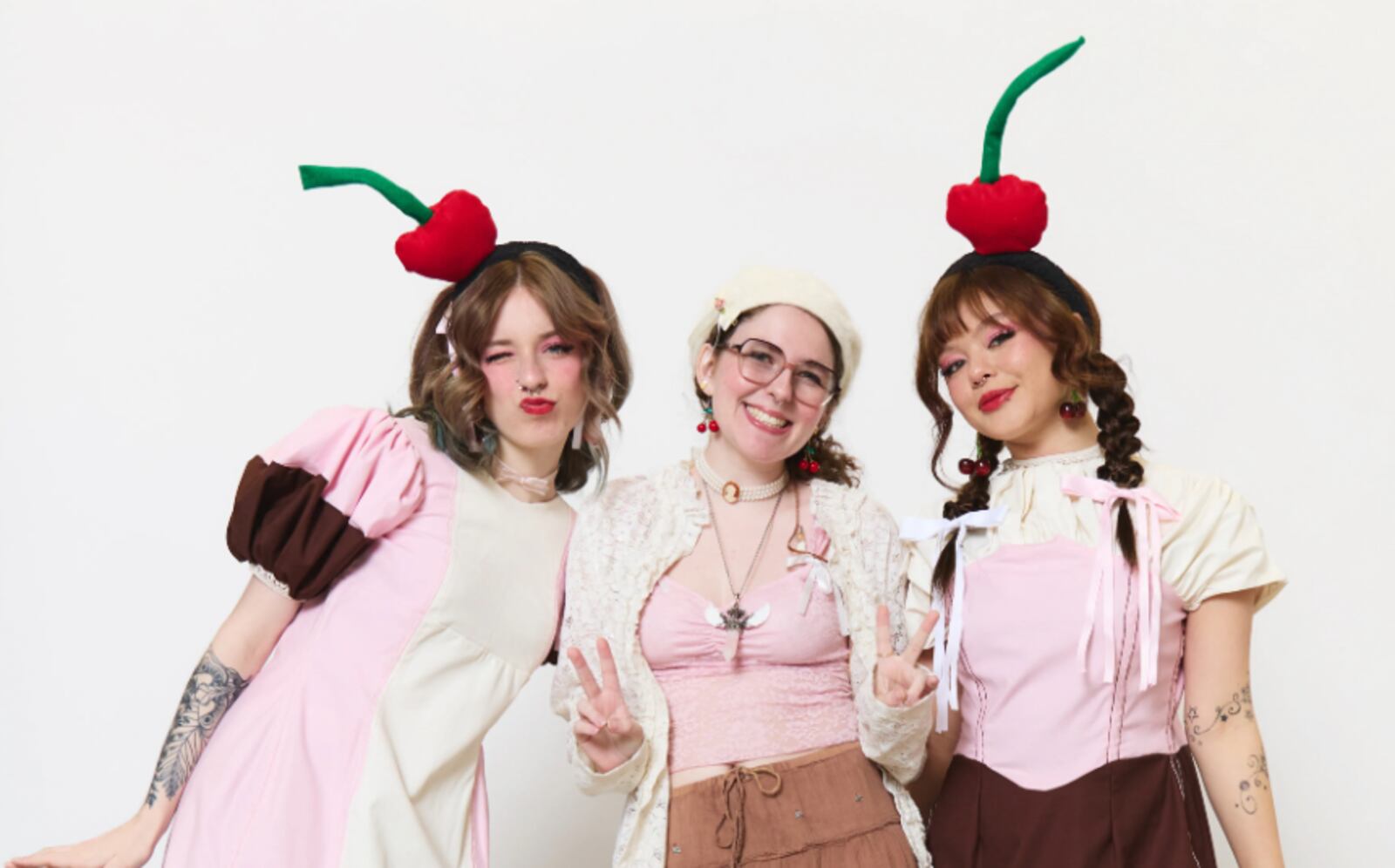 Kendall Brock (center) debuted their "Neapolitan" collection at the CCAD Fashion Show on May 15, 2025. MOLLY DUNN/CONTRIBUTED