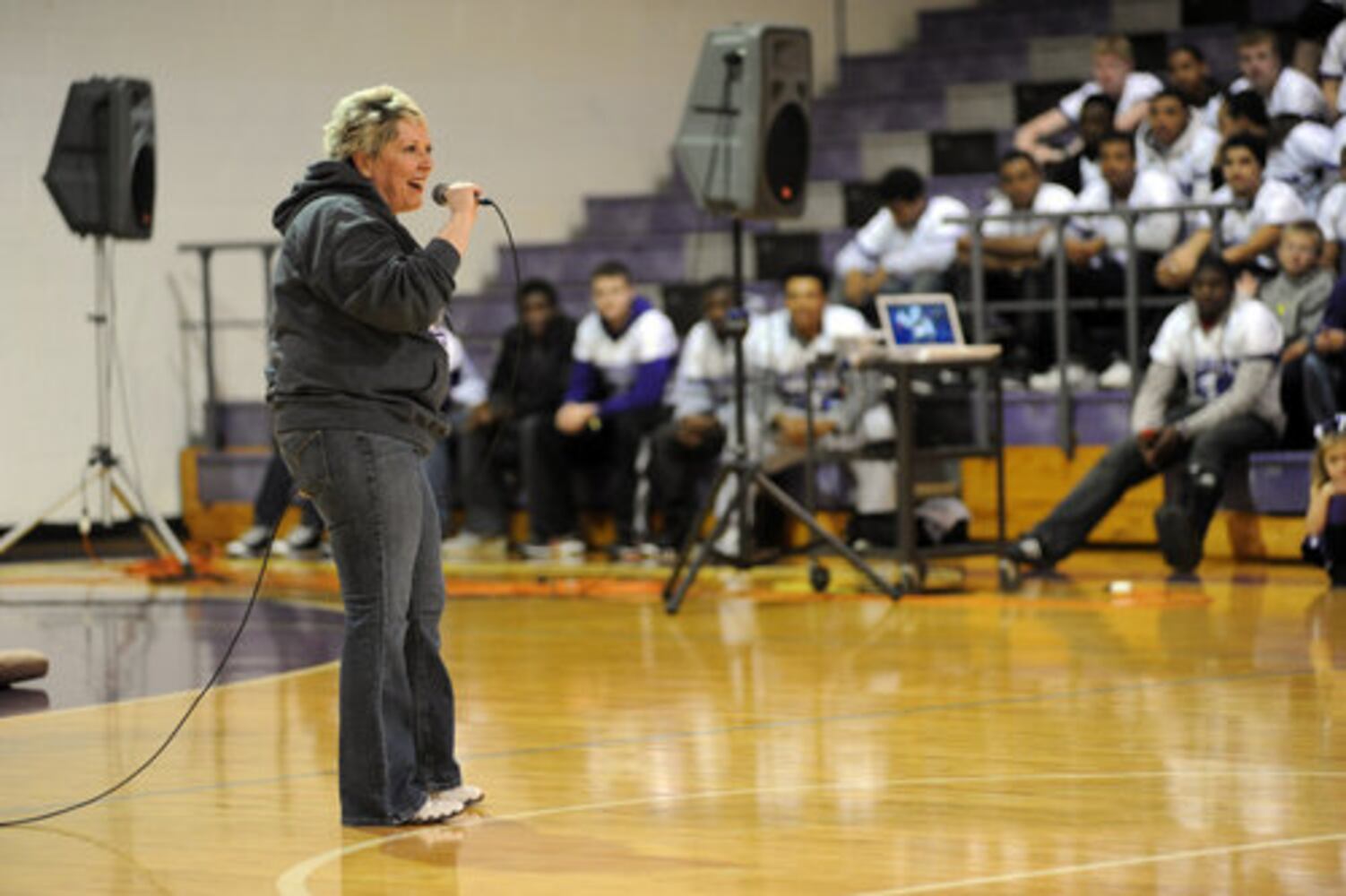 Middletown football pep rally