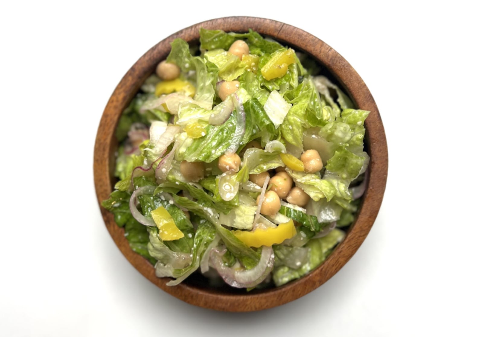 If properly stored, the Crunchy Chickpea Salad with Banana Peppers keeps for several hours, making it a perfect candidate for packing. It’s also great folded into a tortilla with some avocado. WHITNEY KLING/CONTRIBUTED
