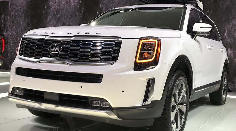 2019 Kia Telluride. Photo by Jimmy Dinsmore