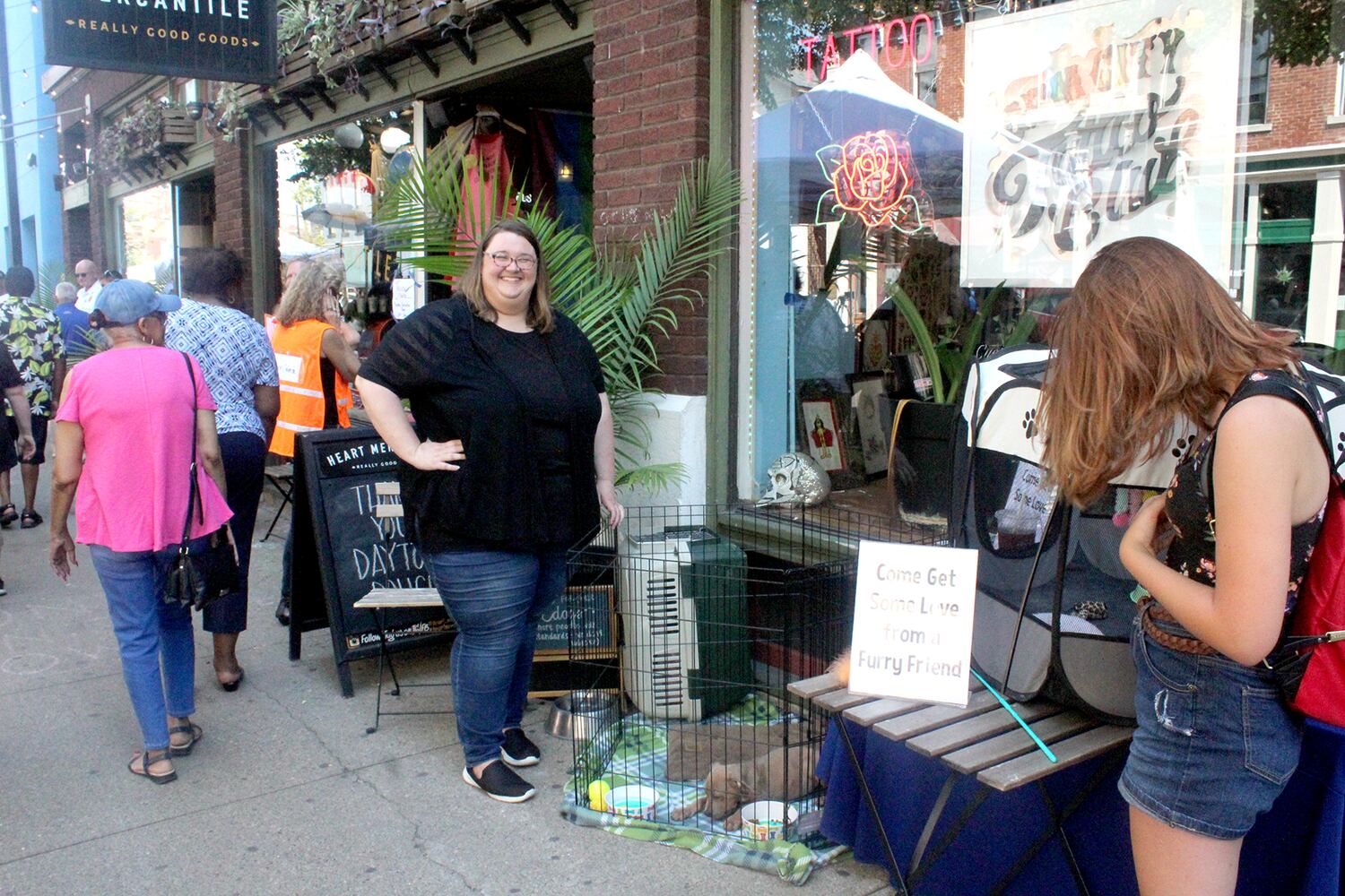 PHOTOS: Animals offer loving snuggles in the Oregon District