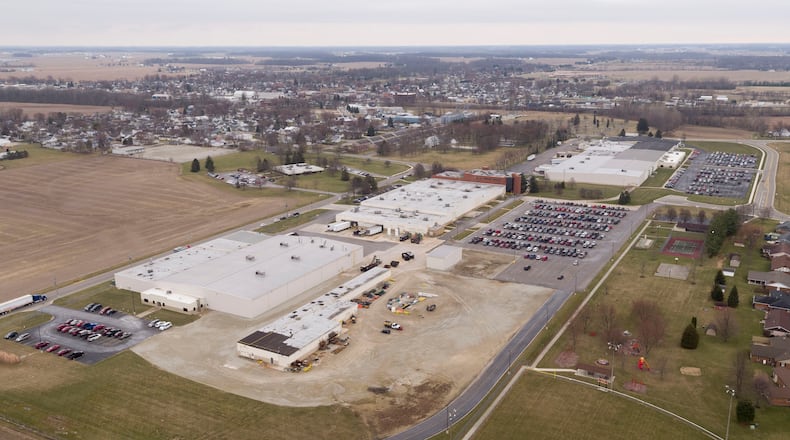 The Midmark Corporation manufacturing campus in Versailles. Midmark designs and manufactures medical equipment for doctors, dentists and veterinarians including powered exam chairs, furniture and workflow for exam and minor surgical procedure rooms. TY GREENLEES / STAFF