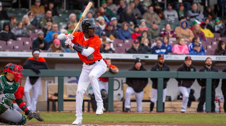 Dragons shortstop Elly De La Cruz leads a talented team that is closing in on a first-half division title and playoff berth in the Midwest League.