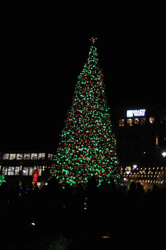 PHOTOS: Budweiser Clydesdales, Santa and more early holiday fun at Austin Landing’s tree lighting