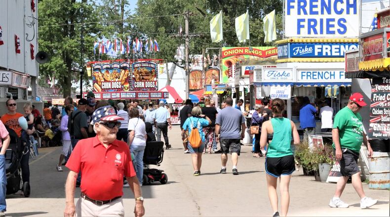 The Great Darke County Fair continues through Saturday, Aug. 28.