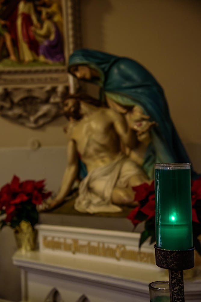 PHOTOS: See the oldest Catholic parish in Dayton decorated for Christmas
