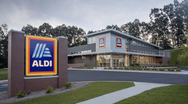 Plans for a new Aldi location on Miller Lane will be presented to Vandalia planning commission next month. CONTRIBUTED