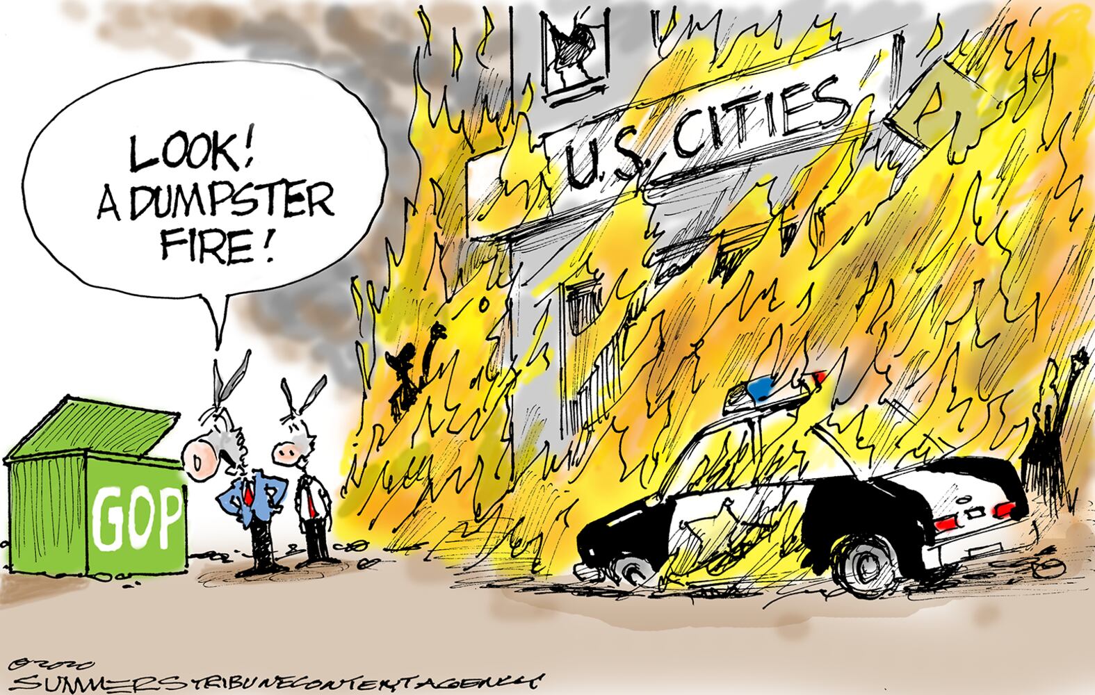 Week in cartoons: Republican National Convention, Jacob Blake and more