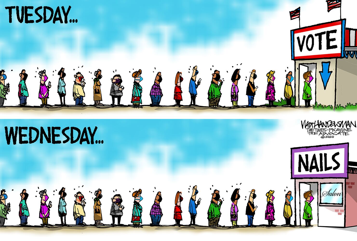 Week in cartoons: Election results and more