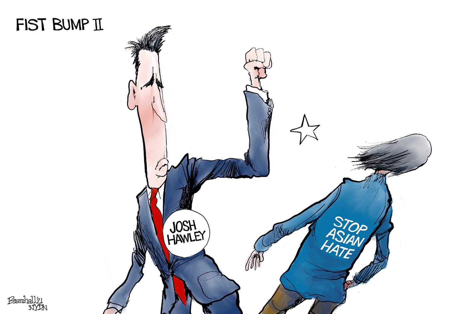 Week in cartoons: Biden's first 100 days, anti-vaxxers and more