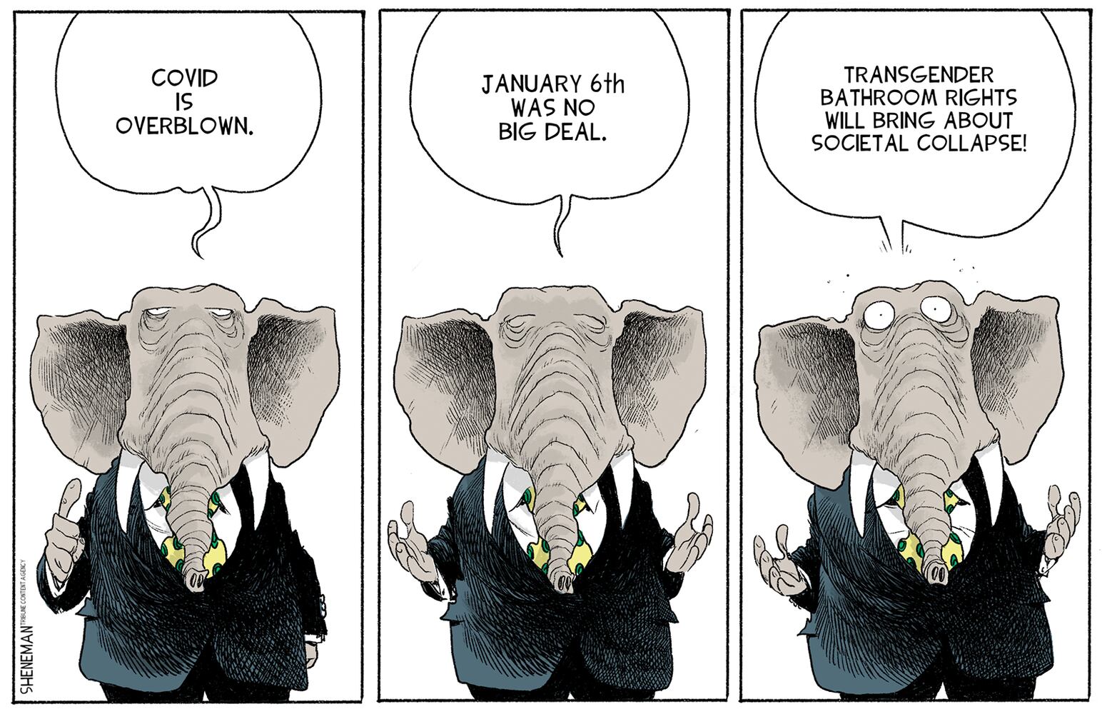 Week in cartoons: Andrew Cuomo, the unvaccinated and more
