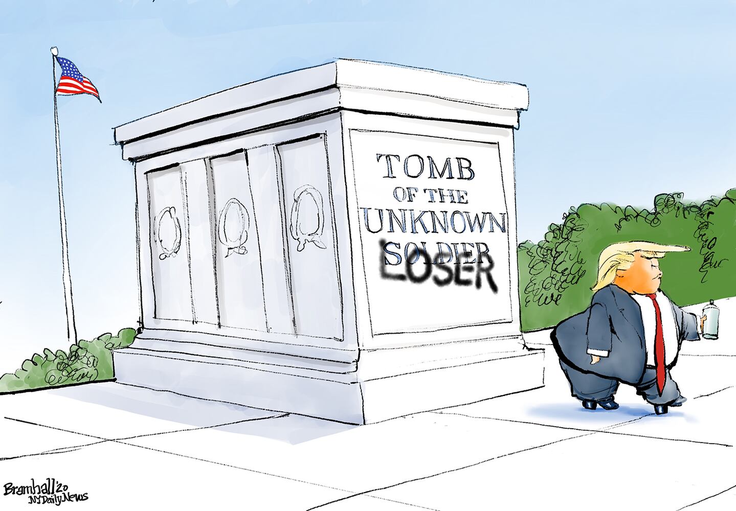 Week in cartoons: California fires, remembering 9/11 and more