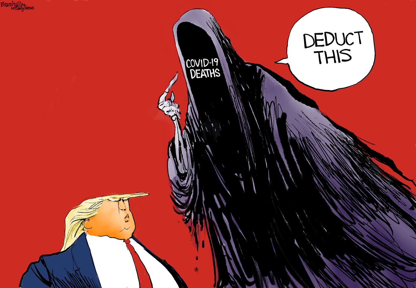 Week in cartoons: Trump's taxes, the presidential debate and more