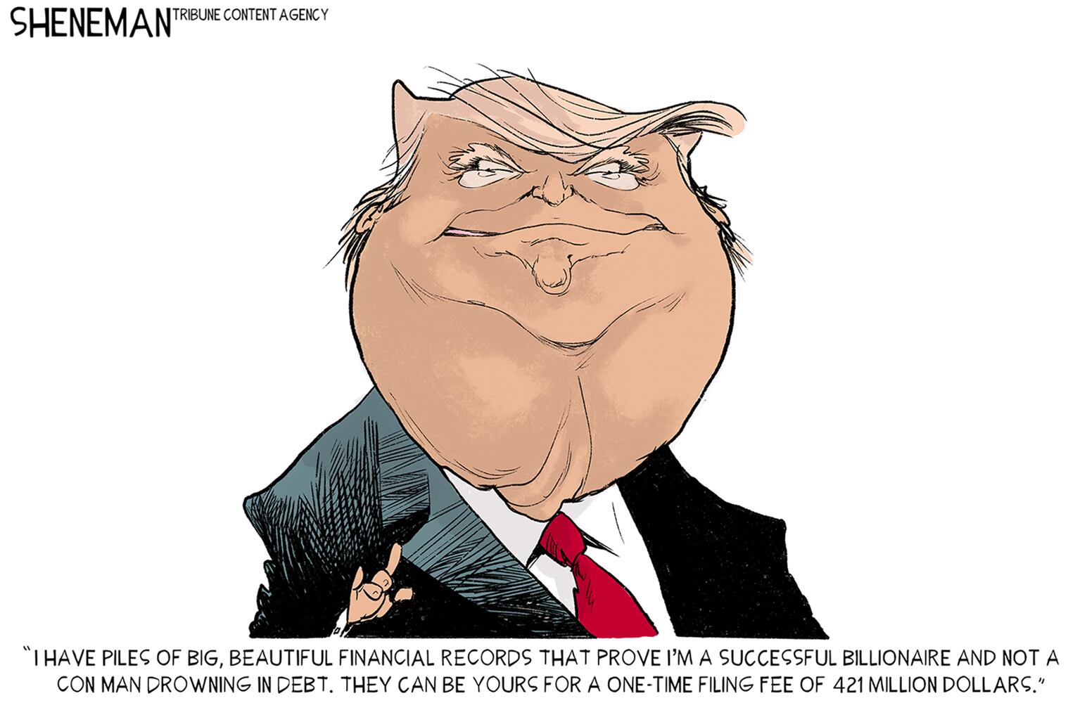 Week in cartoons: Trump's taxes, the presidential debate and more