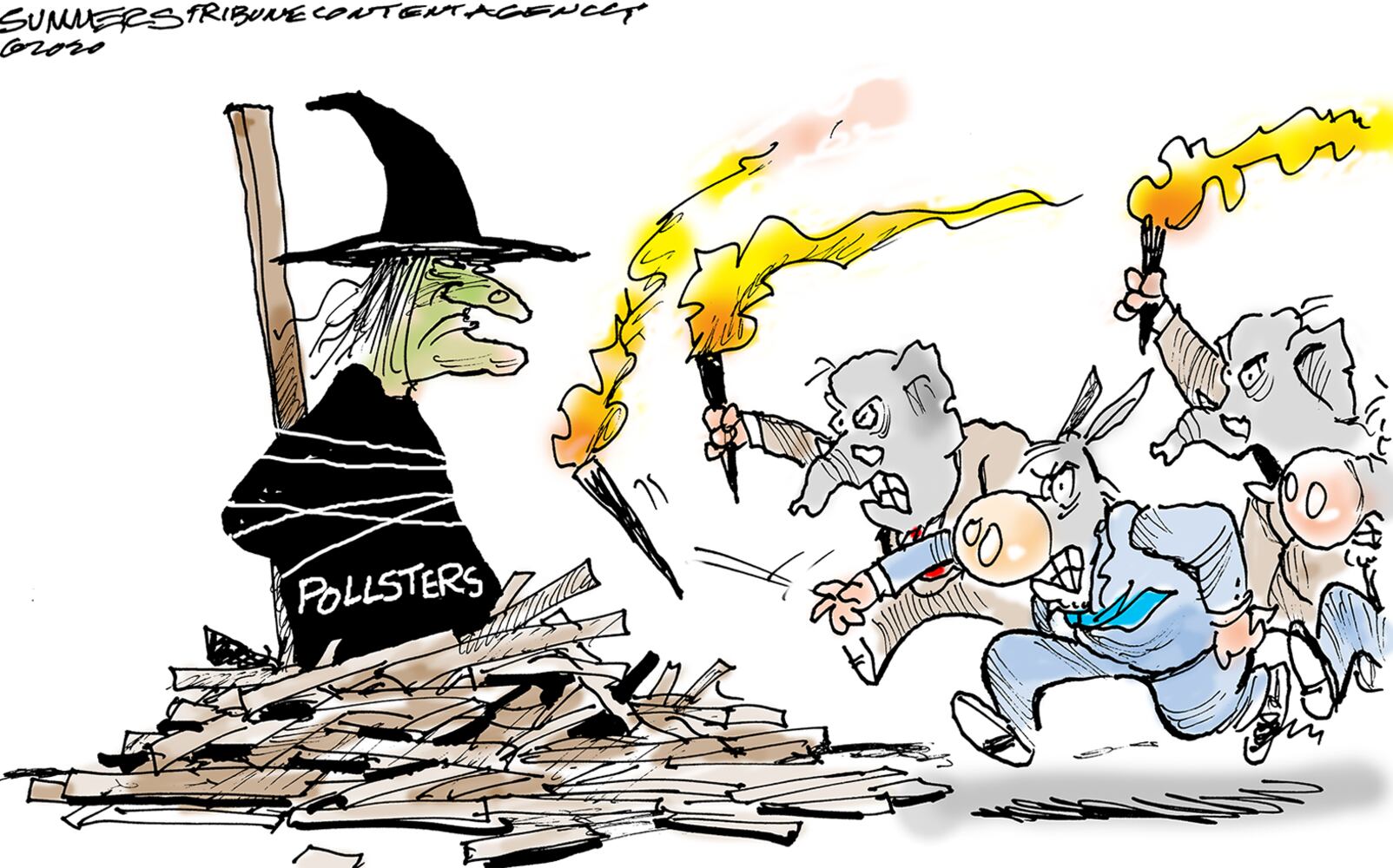 Week in cartoons: Election results and more