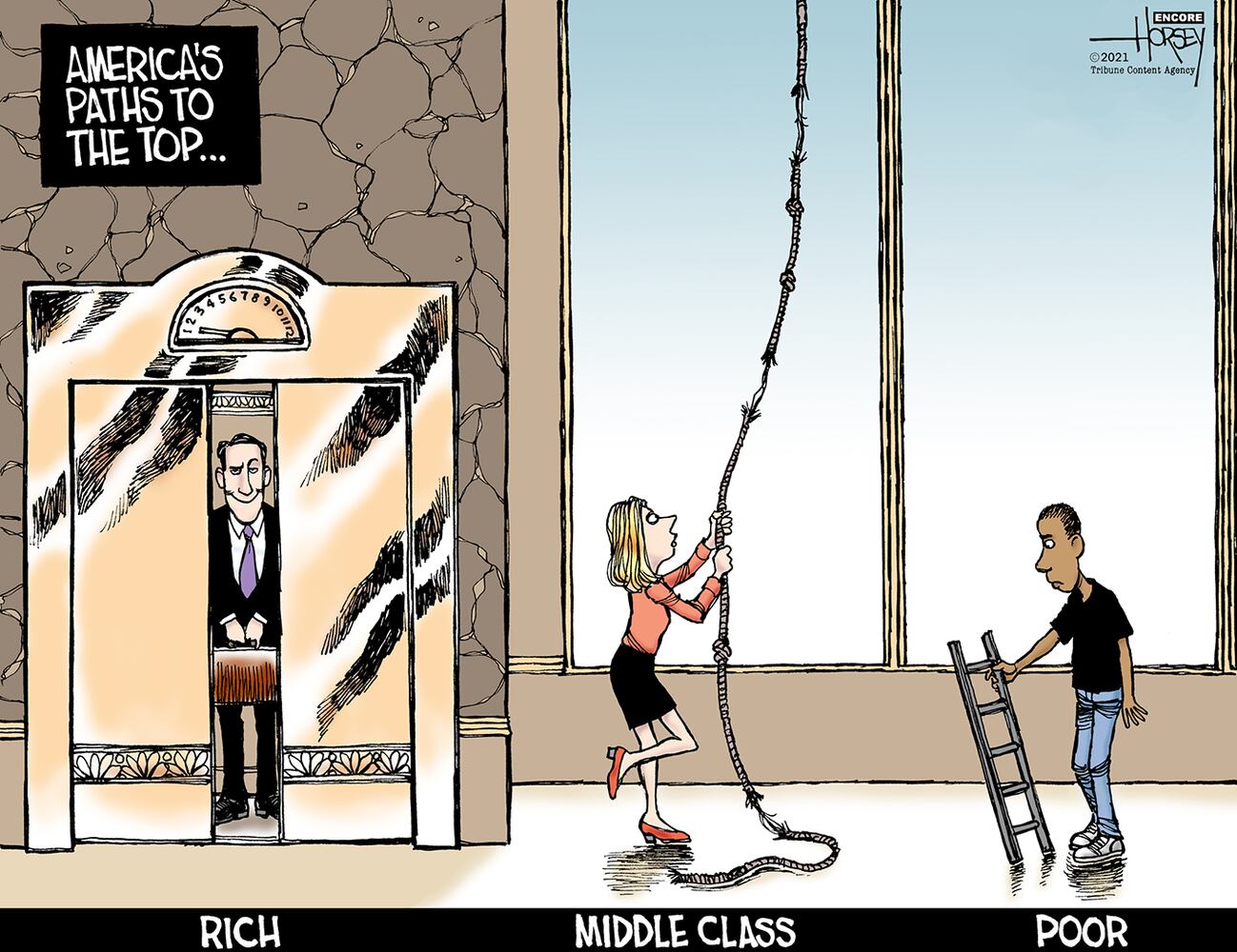 Week in cartoons: Biden's first 100 days, anti-vaxxers and more