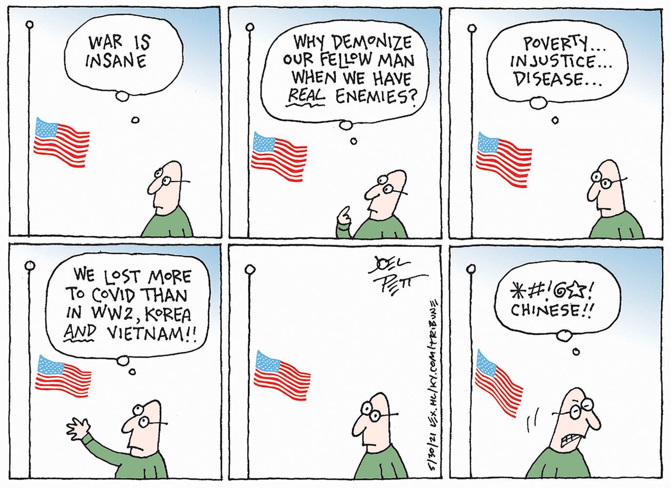 Week in cartoons: Jan. 6 commission, ransomware and more