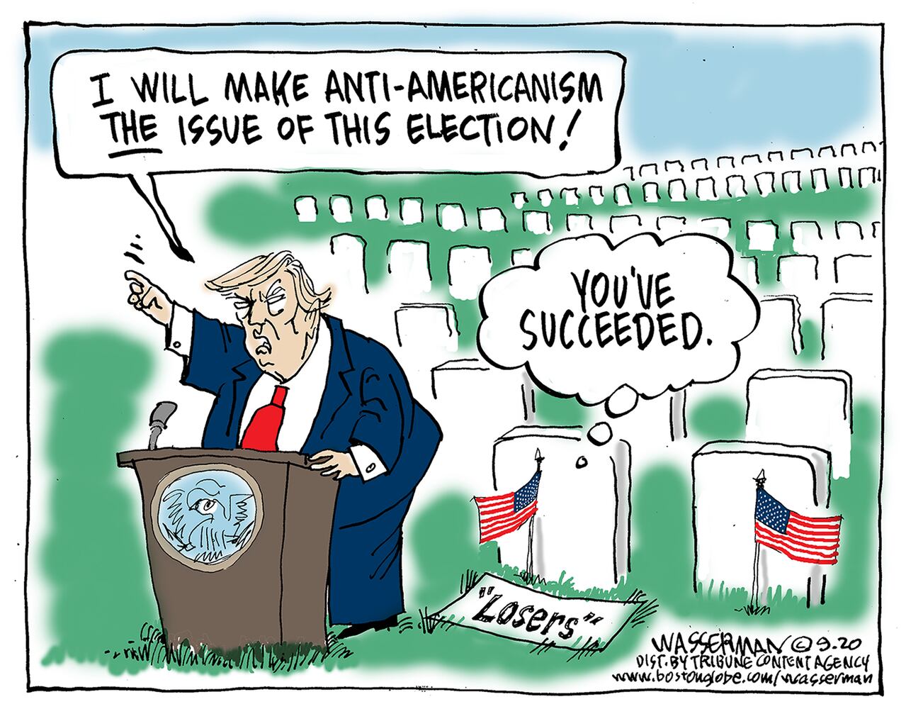 Week in cartoons: California fires, remembering 9/11 and more