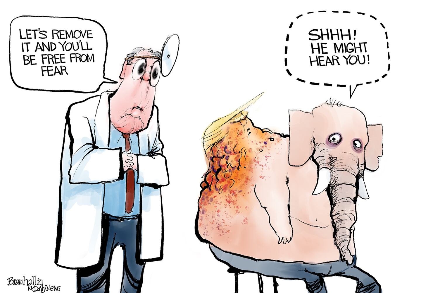 Week in cartoons: Impeachment, vaccines, and more