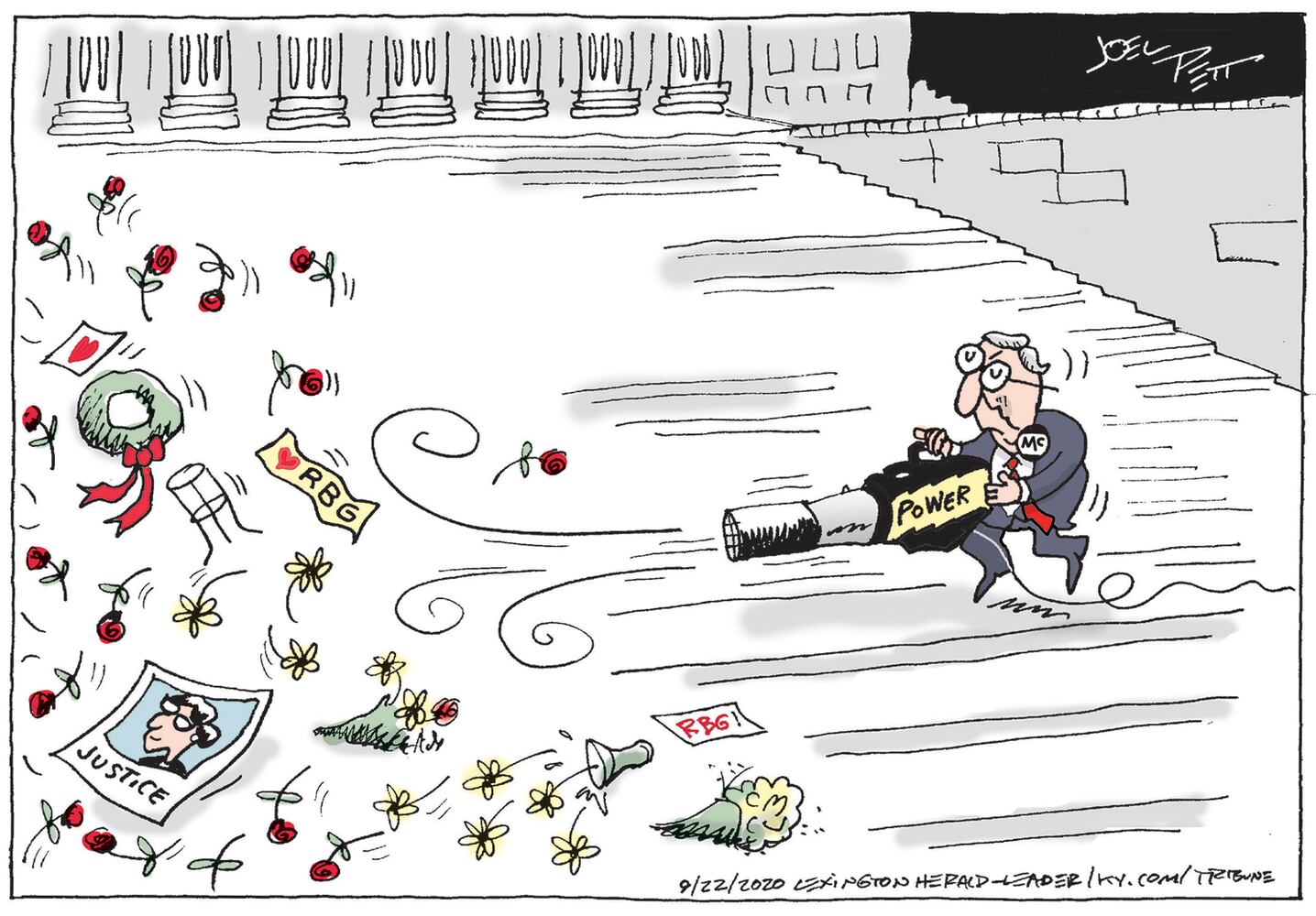 Week in cartoons: 200,000 COVID-19 deaths, Supreme Court nominees and more