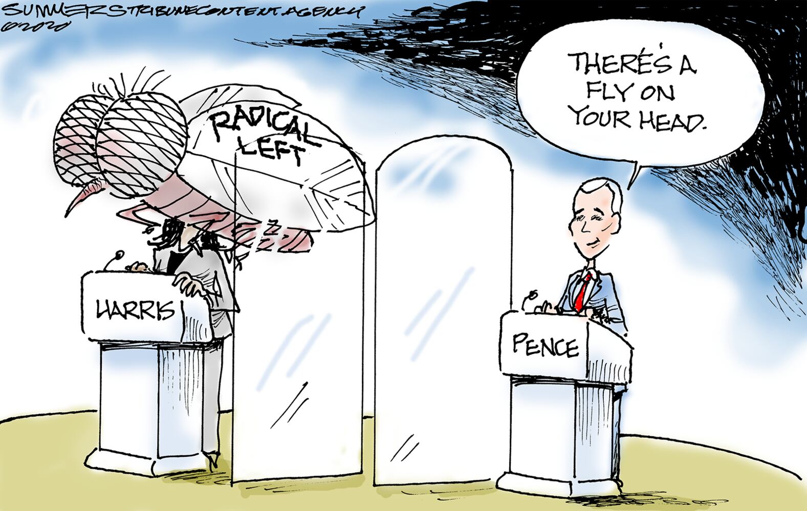 Week in cartoons: Trump's health, the fly and more