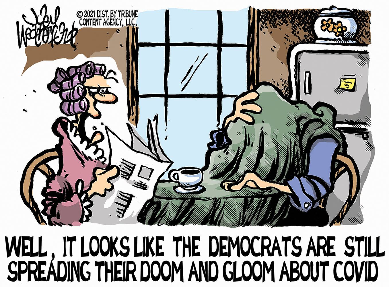 Week in cartoons: Biden's first 100 days, anti-vaxxers and more